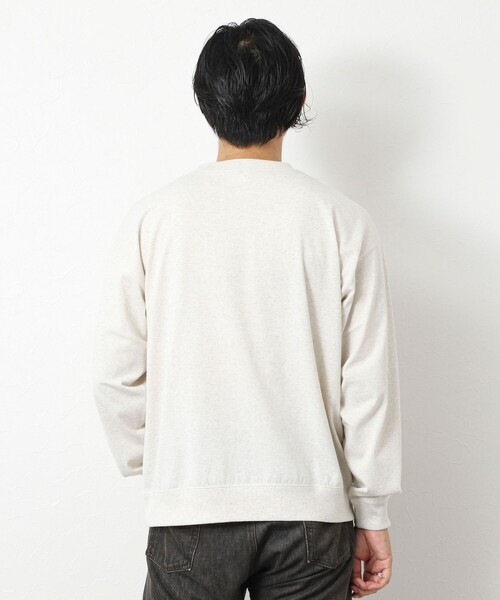 DANTON（ダントン）の「【DANTON/ダントン】DT-C0204 SWEAT T-SHIRTS 25AW（Tシャツ/カットソー・メンズ・キナリ/グレイッシュベージュ/ダークブラウン/ブラック・S/M/L/XL）」の10枚目の写真