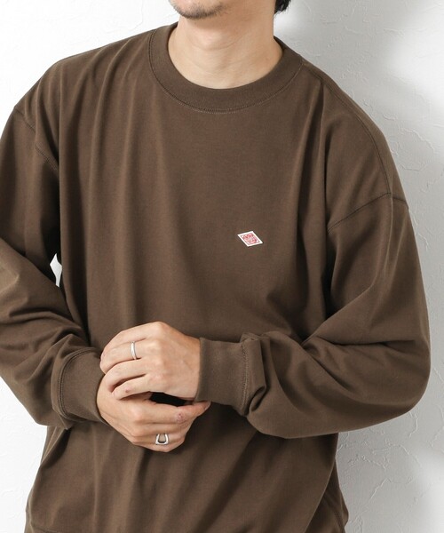 DANTON（ダントン）の「【DANTON/ダントン】DT-C0204 SWEAT T-SHIRTS 25AW（Tシャツ/カットソー・メンズ・キナリ/グレイッシュベージュ/ダークブラウン/ブラック・S/M/L/XL）」の14枚目の写真