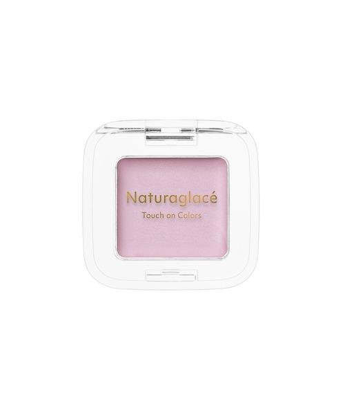 Naturaglace（ナチュラグラッセ）の「ナチュラグラッセ タッチオンカラーズ（アイ＆フェイスカラー）（アイシャドウ・レディース・04E_ウォームブラウン/03E_プレイフルピンク/02E_ピュアラベンダー/01E_ルミナスグロー・FREE）」の2枚目の写真