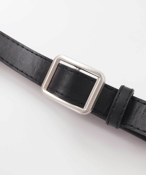 ZIDDY(ジディ)の「合皮ベルト付きチェックスカパン(130~160cm)(スカート・キッズ・ブラック系その他/ブラウン系その他・FREE/130cm/140cm/150cm)」の22枚目の写真