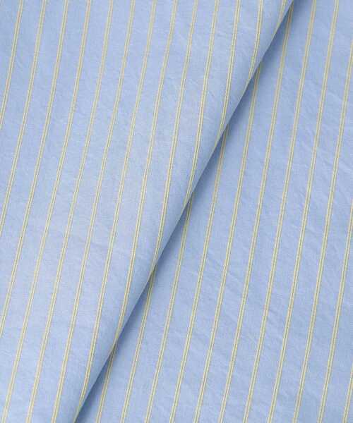 le.coeur blanc(ルクールブラン)の「《WEB限定アイテム》バックギャザーストライプオーバーシャツ(シャツ/ブラウス・レディース・ブラウン系その他2/ホワイト系その他2/ブルー系その他2/ブルー系その他3・38)」の11枚目の写真