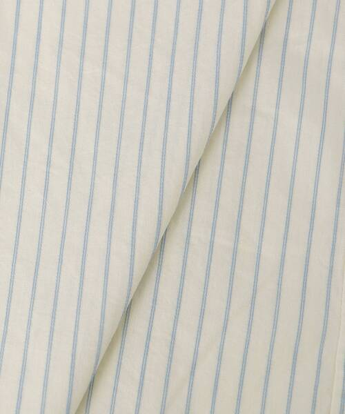 le.coeur blanc(ルクールブラン)の「《WEB限定アイテム》バックギャザーストライプオーバーシャツ(シャツ/ブラウス・レディース・ブラウン系その他2/ホワイト系その他2/ブルー系その他2/ブルー系その他3・38)」の12枚目の写真