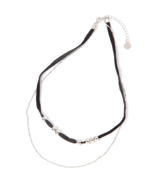 コードチェーン2連ネックレス（ネックレス）｜niko and（ニコアンド