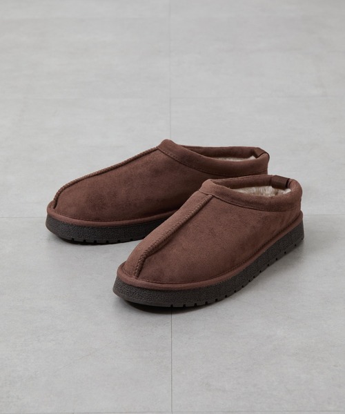 COLONY 2139（コロニートゥーワンスリーナイン）の「ムートンスリッポン【men's】（ブーツ・メンズ・ブラック/キャメル/ブラウン・MEDIUM/LARGE）」の3枚目の写真