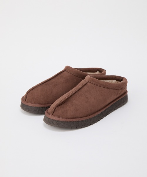 COLONY 2139（コロニートゥーワンスリーナイン）の「ムートンスリッポン【men's】（ブーツ・メンズ・ブラック/キャメル/ブラウン・MEDIUM/LARGE）」の13枚目の写真