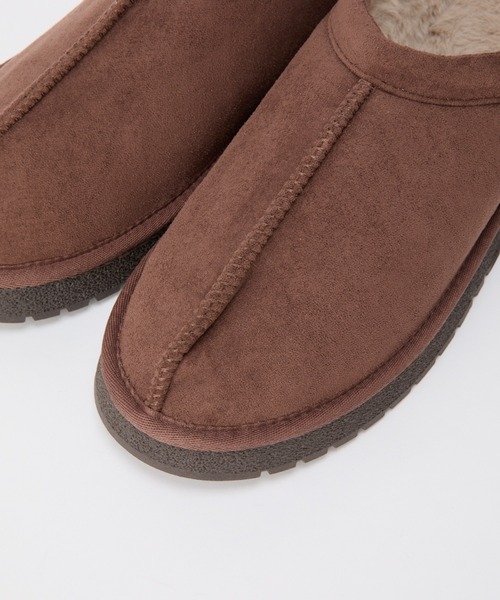 COLONY 2139（コロニートゥーワンスリーナイン）の「ムートンスリッポン【men's】（ブーツ・メンズ・ブラック/キャメル/ブラウン・MEDIUM/LARGE）」の12枚目の写真