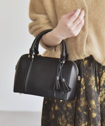 quaranciel | quaranciel: 2way タッセル チャーム ミニ ボストン バッグ(ボストンバッグ)