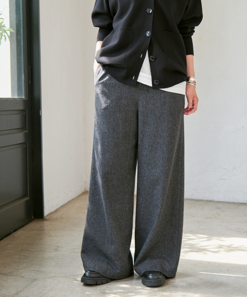 WEB限定 / 追加》ツイードイージーパンツ（その他パンツ）｜Spick