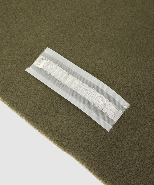 Our Legacy（アワーレガシー）の「OUR LEGACY ESTATE SCARF（マフラー・メンズ・カーキ・ONE SIZE）」の4枚目の写真