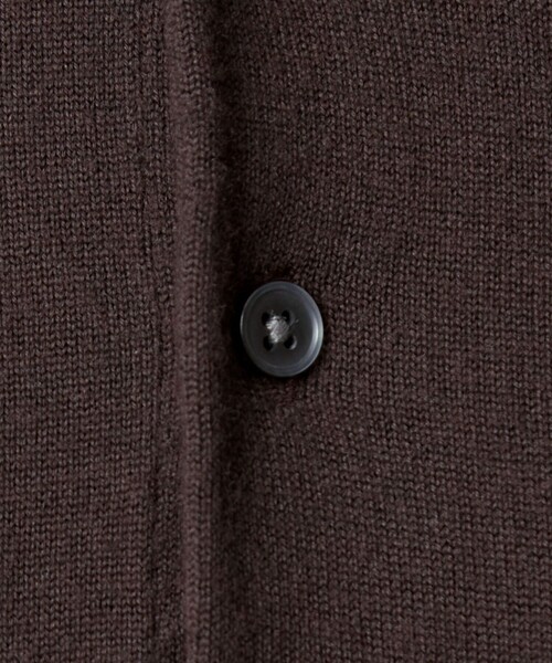 green label relaxing(グリーンレーベルリラクシング)の「Super 120's ハイゲージ ニット ポロシャツ(ニット/セーター・メンズ・ブラック/ダークブラウン/パープル・S/M/L/XL)」の20枚目の写真