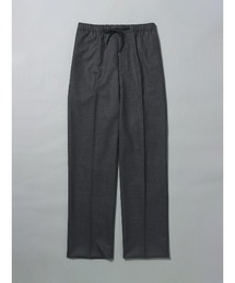 SUIT SQUARE | GOOVI イージーパンツ ストレッチ ウールサキソニー 無地(スラックス)