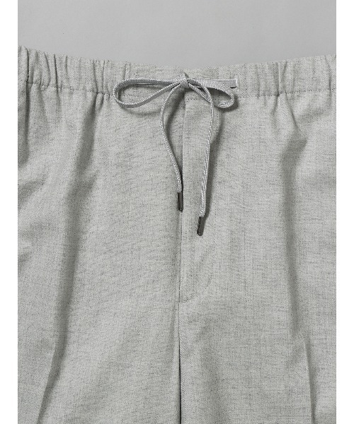 SUIT SQUARE（スーツスクエア）の「GOOVI イージーパンツ ストレッチ ウールサキソニー 無地（スラックス・メンズ・グレー系2/グレー系1・1/2/3）」の5枚目の写真