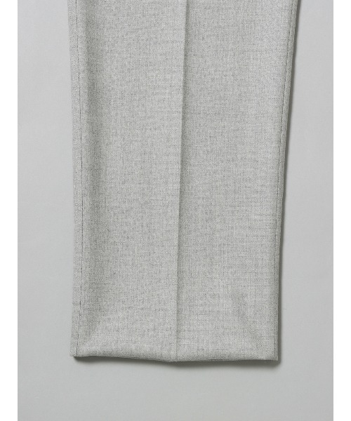 SUIT SQUARE（スーツスクエア）の「GOOVI イージーパンツ ストレッチ ウールサキソニー 無地（スラックス・メンズ・グレー系2/グレー系1・1/2/3）」の9枚目の写真