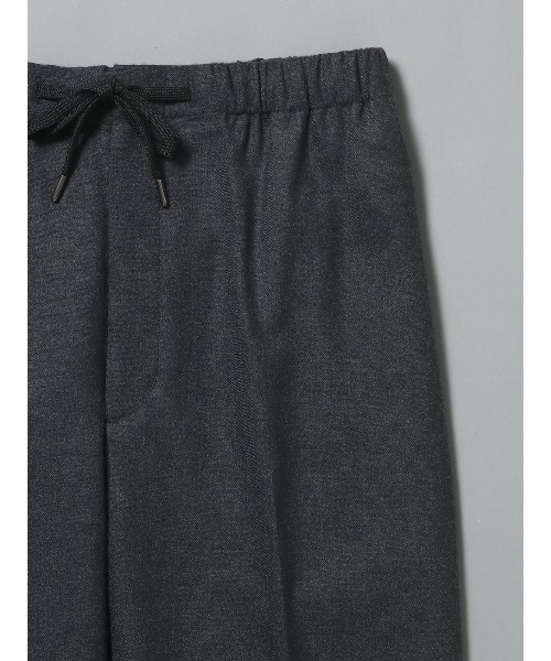 SUIT SQUARE（スーツスクエア）の「GOOVI イージーパンツ ストレッチ ウールサキソニー 無地（スラックス・メンズ・グレー系2/グレー系1・1/2/3）」の12枚目の写真