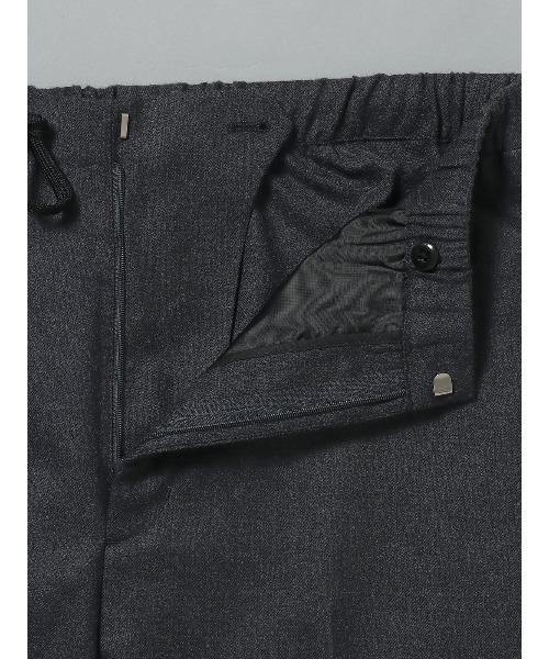 SUIT SQUARE（スーツスクエア）の「GOOVI イージーパンツ ストレッチ ウールサキソニー 無地（スラックス・メンズ・グレー系2/グレー系1・1/2/3）」の14枚目の写真