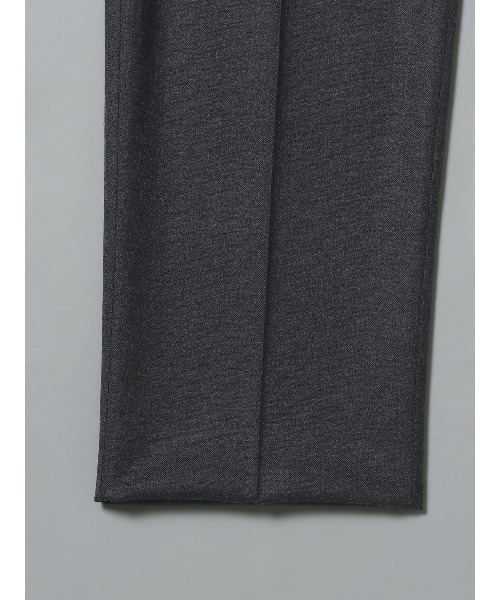 SUIT SQUARE（スーツスクエア）の「GOOVI イージーパンツ ストレッチ ウールサキソニー 無地（スラックス・メンズ・グレー系2/グレー系1・1/2/3）」の17枚目の写真