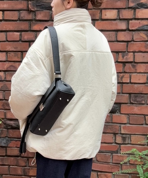 DRAW（ドロー）の「DRAW(ドロー) / モンスターショートパデットジャケット（ブルゾン・レディース・アイボリー/グレー/ブラック・MEDIUM/LARGE）」の10枚目の写真