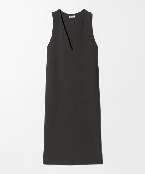 MARW UNITED ARROWS＞ジャージー Vネック ワンピース