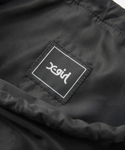 X-girl（エックスガール）の「RHINESTONE KNAPSACK（バックパック/リュック・レディース・グレー/ブラック・ONE SIZE）」の10枚目の写真