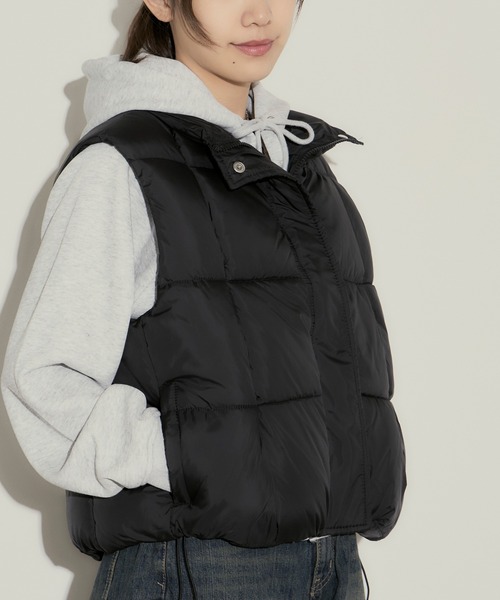 ニットドッキング ダウンベスト新品✨(kusukusu) ニットドッキング ダウンベスト新品✨(kusukusu)｜ニットドッキング