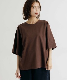 【接触冷感】ワイドスリーブTシャツ