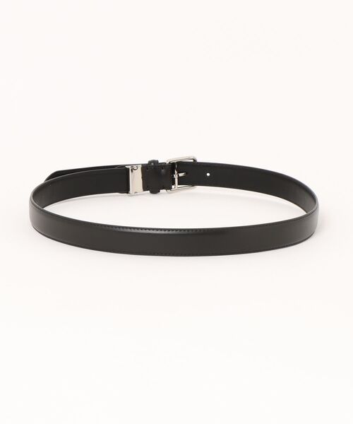 TAKA-Q（タカキュー）の「【表牛革】タカキュー シングルピンベルト（ベルト・メンズ・ダークウッド/ブラック・FREE）」の3枚目の写真