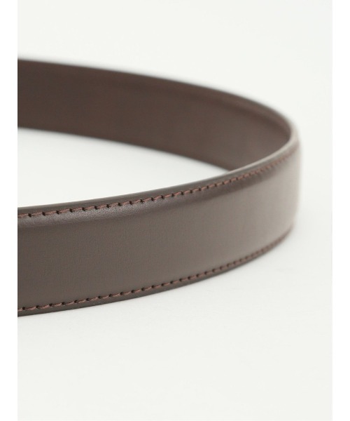 TAKA-Q（タカキュー）の「【表牛革】タカキュー シングルピンベルト（ベルト・メンズ・ダークウッド/ブラック・FREE）」の7枚目の写真