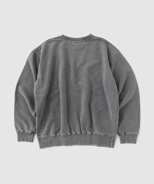 Lamrof(ラムロフ)の「LAMROF / ラムロフ BLIND GENIUS SWEAT(スウェット・メンズ・ホワイト/ブラウン/ブラック・2/1)」の6枚目の写真