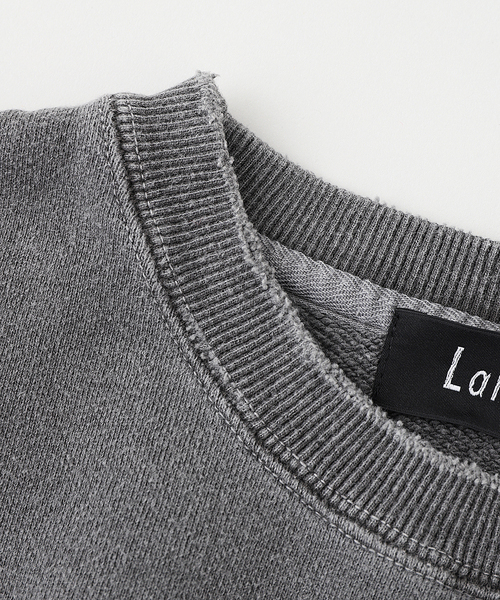 Lamrof(ラムロフ)の「LAMROF / ラムロフ BLIND GENIUS SWEAT(スウェット・メンズ・ホワイト/ブラウン/ブラック・2/1)」の8枚目の写真