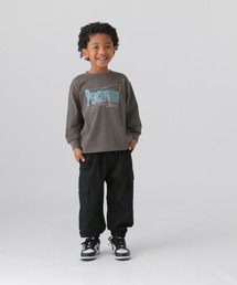 ヘビロッTEEプリント長袖/T/587897