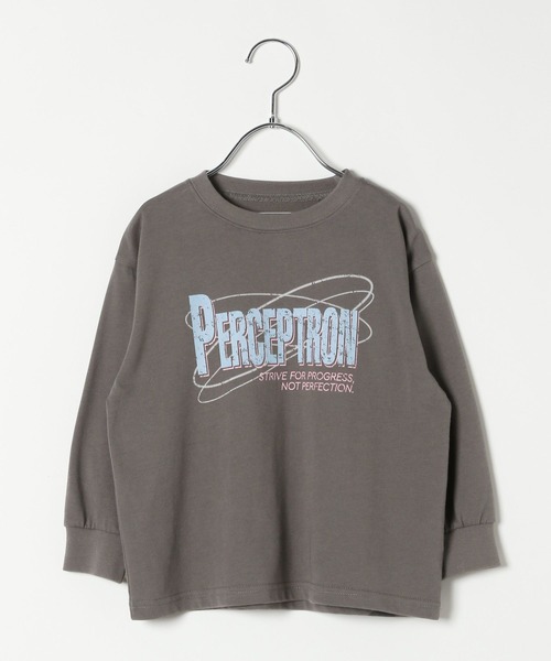 セール】ヘビロッTEEプリント長袖/T/587897（Tシャツ/カットソー