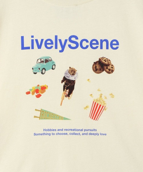 GLOBAL WORK(グローバルワーク)の「ヘビロッTEEプリント長袖/T/587897(Tシャツ/カットソー・キッズ・ホワイト/チャコールグレー/オフホワイト/ブルー/パープル系その他/グリーン系その他4・110cm/100cm/120cm)」の11枚目の写真