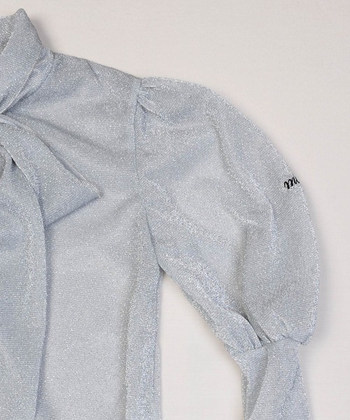 MILK（ミルク）の「ラメ Ribbon トップス（シャツ/ブラウス・レディース・A/C・FREE）」の13枚目の写真