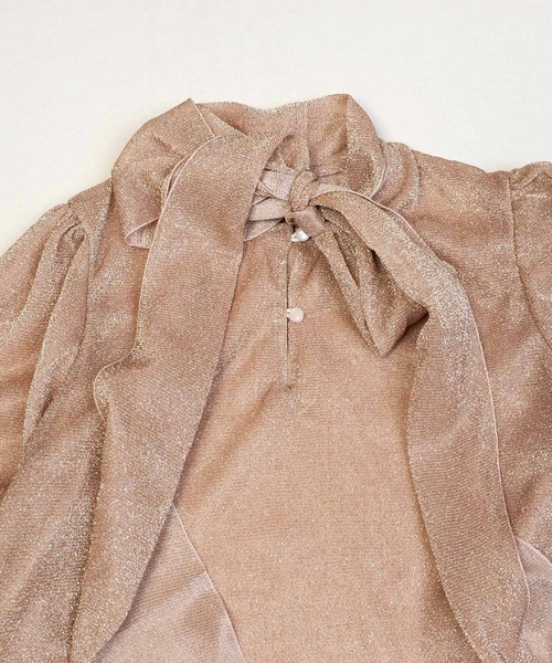 MILK（ミルク）の「ラメ Ribbon トップス（シャツ/ブラウス・レディース・A/C・FREE）」の16枚目の写真