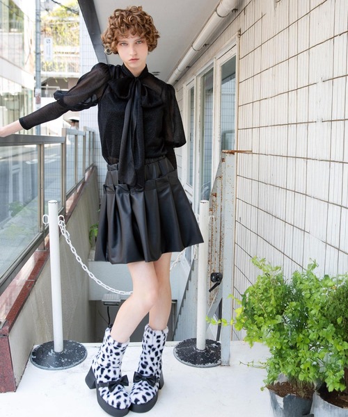 MILK（ミルク）の「ラメ Ribbon トップス（シャツ/ブラウス・レディース・A/C・FREE）」の17枚目の写真