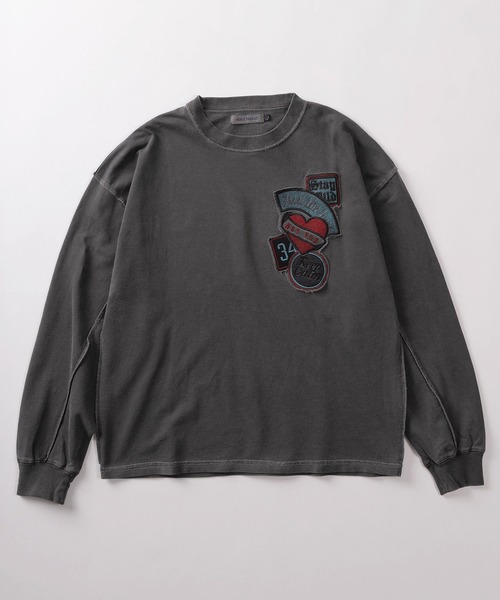 セール】【84】クロス／ワッペン アップリケ刺繍 ピグメント加工