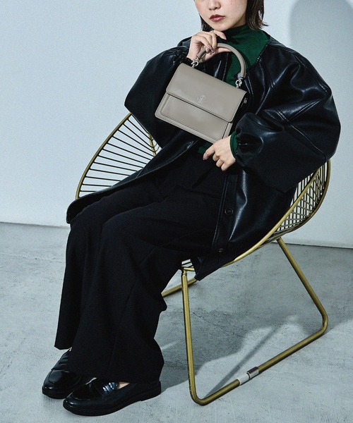 MCM★新作 2way ハンドバッグ★鑑定済❗️ ガバッと開く／ダブルフラップ2WAYハンドバッグ （ハンドバッグ