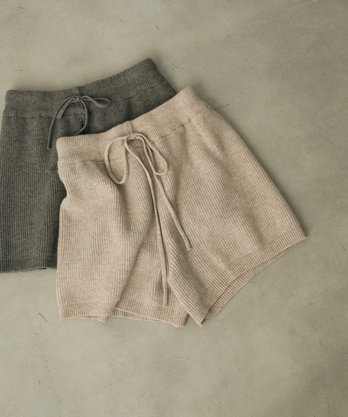 新品未開封　M_ RIB KNIT SHORTS / リブニットショーツ rib knit short pants / リブニットショートパンツ（その他パンツ