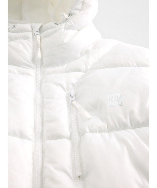 GAP（ギャップ）の「ヘビーウェイト パファージャケット（ダウンジャケット/コート・メンズ・グリーン/ブラック/ホワイト・L/M/S/XS/XL）」の18枚目の写真
