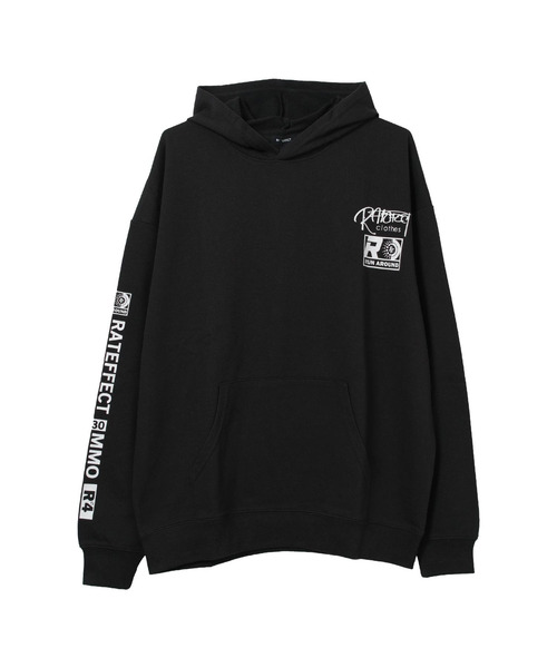 RAT EFFECT(ラットエフェクト)の「【裏毛】MOVE SOULスーパーBIGフーディートレーナー(パーカー・キッズ・カーキ/オートミール/ブラック・170/160/150/140/130)」の13枚目の写真