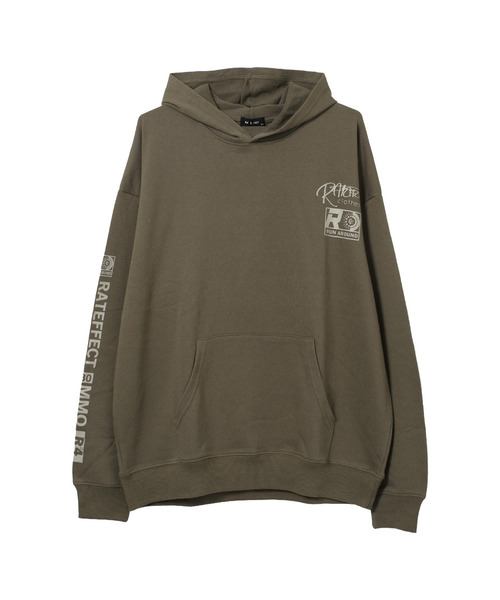 RAT EFFECT(ラットエフェクト)の「【裏毛】MOVE SOULスーパーBIGフーディートレーナー(パーカー・キッズ・カーキ/オートミール/ブラック・170/160/150/140/130)」の15枚目の写真