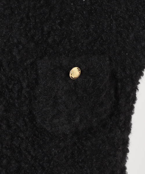 EVERYDAY I LIKE.（エヴリディアイライク）の「*ニットジャケット（その他アウター・レディース・ブラック・FREE）」の18枚目の写真