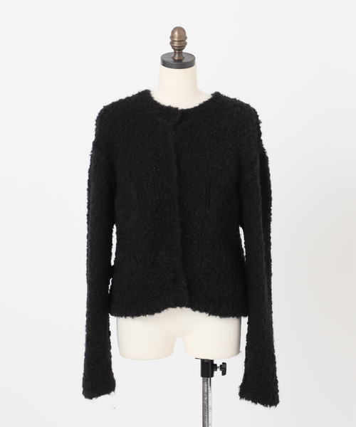 EVERYDAY I LIKE.（エヴリディアイライク）の「*ニットジャケット（その他アウター・レディース・ブラック・FREE）」の20枚目の写真