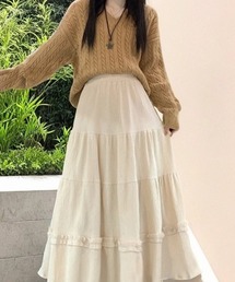 コーデユロイAラインスカート