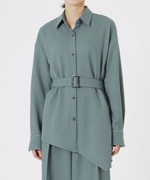 LOVELESS | アシンメトリーシャツアウター(シャツ/ブラウス)