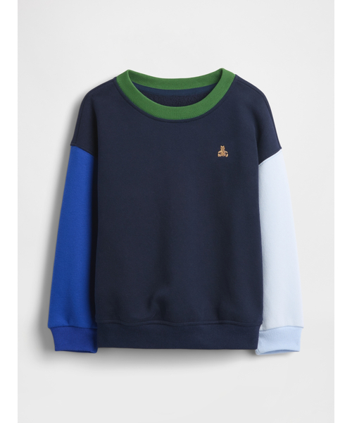 GAP(ギャップ)の「ヴィンテージソフト カラーブロック スウェットシャツ (幼児・ベビー)(スウェット・キッズ・ブルー/ナチュラル/その他・80cm/110cm/105cm/100cm/95cm/90cm/70cm)」の7枚目の写真