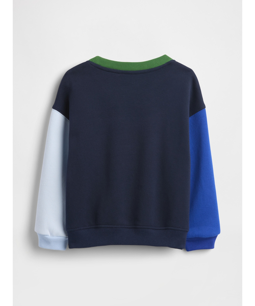 GAP(ギャップ)の「ヴィンテージソフト カラーブロック スウェットシャツ (幼児・ベビー)(スウェット・キッズ・ブルー/ナチュラル/その他・80cm/110cm/105cm/100cm/95cm/90cm/70cm)」の9枚目の写真