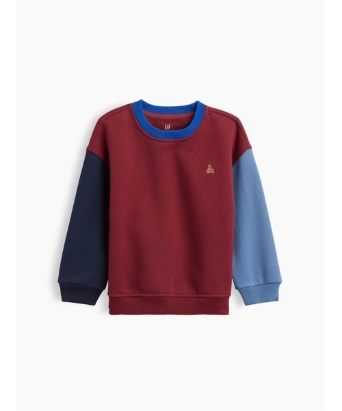 GAP(ギャップ)の「ヴィンテージソフト カラーブロック スウェットシャツ (幼児・ベビー)(スウェット・キッズ・ブルー/ナチュラル/その他・80cm/110cm/105cm/100cm/95cm/90cm/70cm)」の4枚目の写真