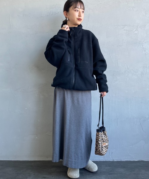 MARMOT（マーモット）の「[Marmot/マーモット] POLARTEC COMPASS ワンポイント刺繍フリースジャケット（その他アウター・レディース・ブラウン/ブラック・S/M/L）」の3枚目の写真