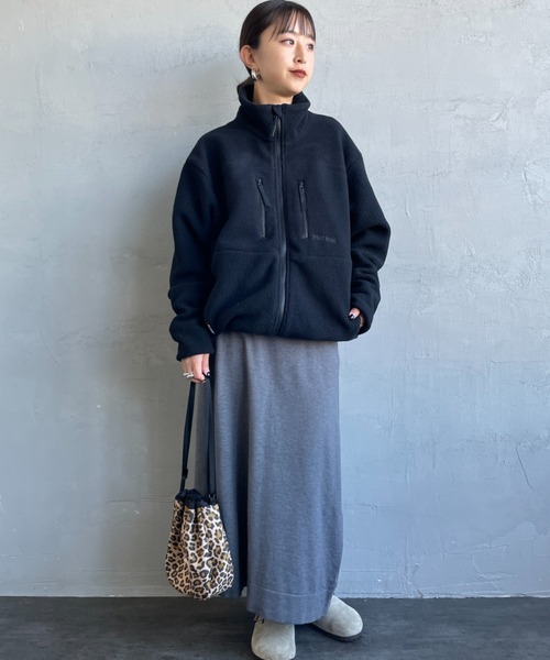 MARMOT（マーモット）の「[Marmot/マーモット] POLARTEC COMPASS ワンポイント刺繍フリースジャケット（その他アウター・レディース・ブラウン/ブラック・S/M/L）」の10枚目の写真